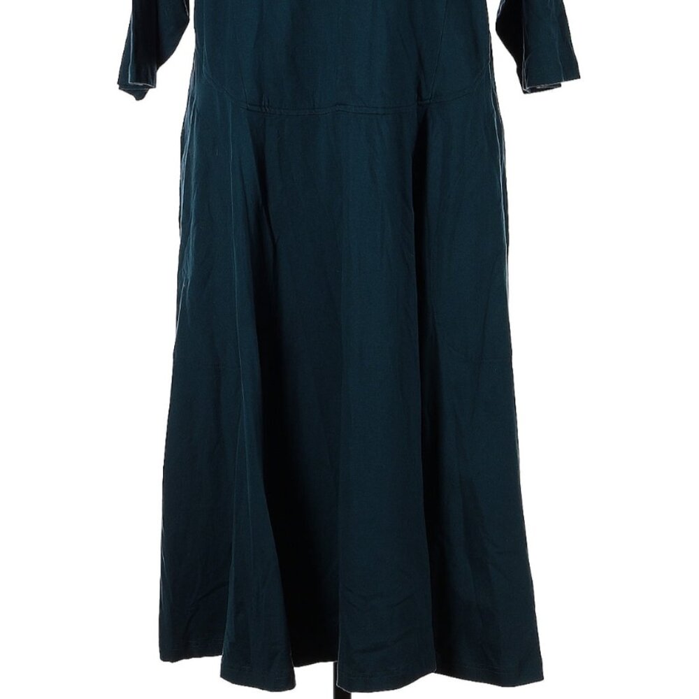 Eshakti Womens Unique Hand Made Floral Embroidered Pocketed Drop Waist Dress 🌷 - Picture 8 of 16